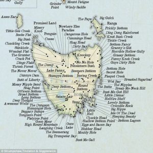 Places with funny names in Australia.